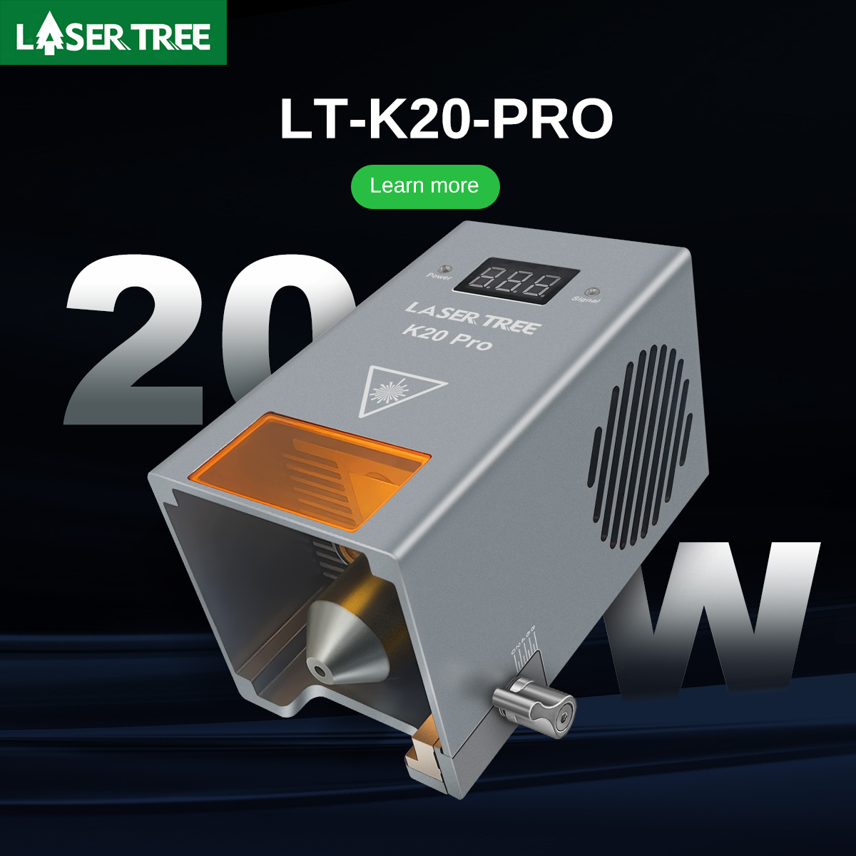 Fiber Laser Source 20W - Tête Laser à puissance optique 10W