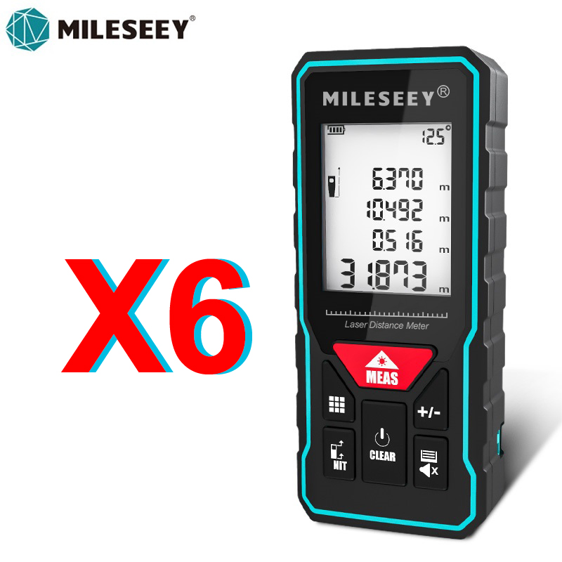 Industrial Laser Tape Measure - MILESEEY Télémètre laser X5, ruban à