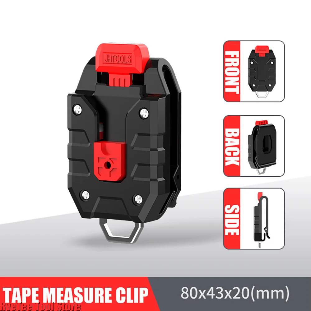 Industrial Laser Tape Measure - Nouveau ruban à mesurer universel, Clip
