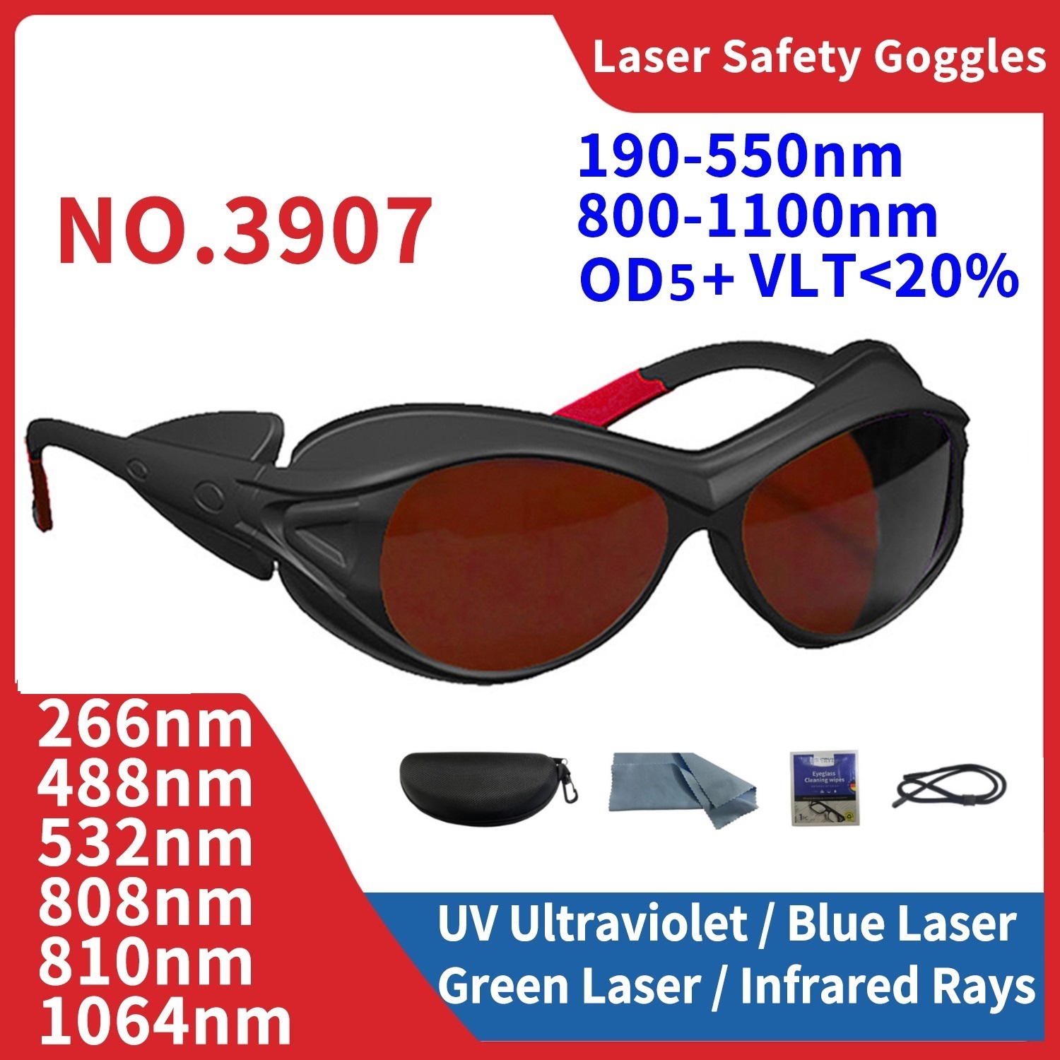 Industrial Yag Laser - Lunettes Laser lunettes de protection sécurité