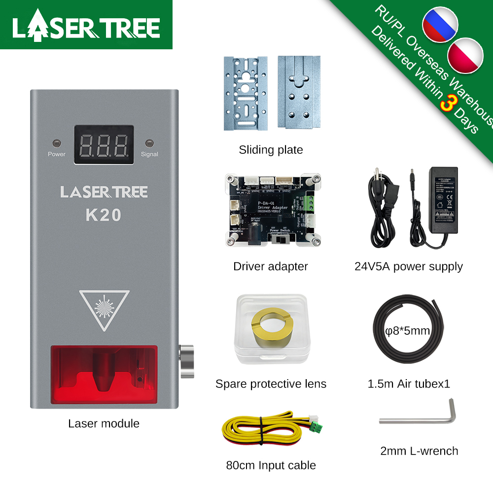 Tête Laser à puissance optique - Fiber Laser Source 20W avis et prix