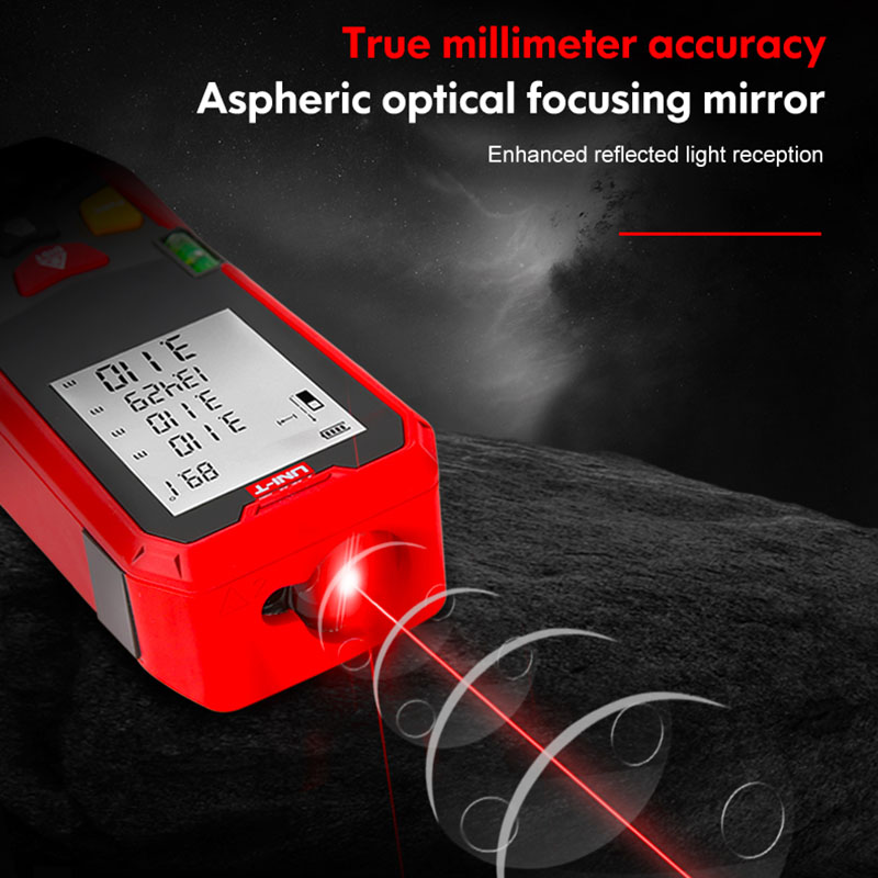 Télémètre laser UNI-T 40m 60m  - Industrial Laser Tape Measure avis et prix